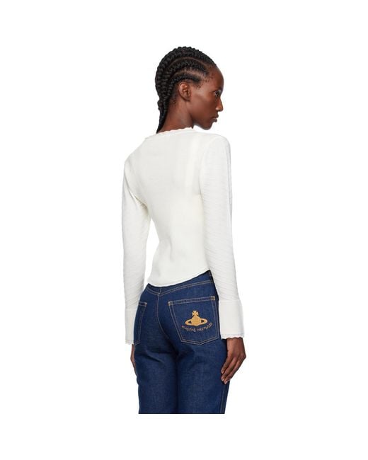 Vivienne Westwood Blue Maria Corset Top
