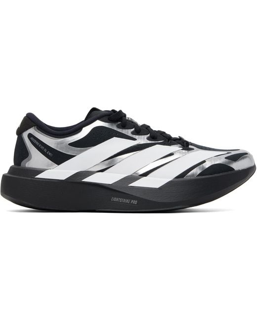 Adidas Originals Black Adizero Evo Sl Exo Sneakers for men