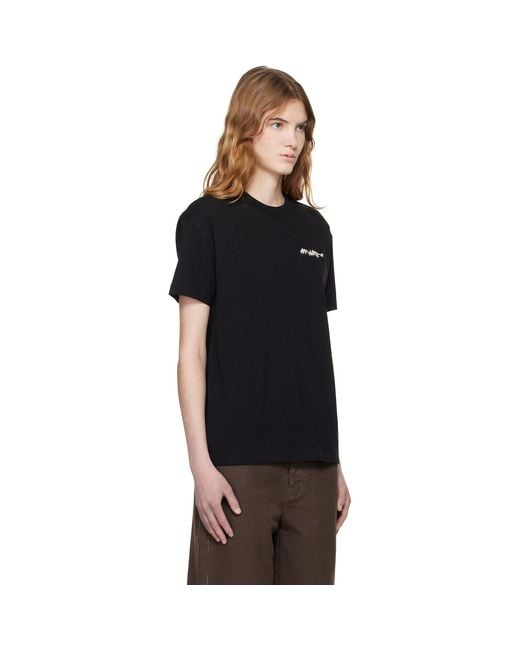 Off-White c/o Virgil Abloh Black Shadow Reg T-Shirt