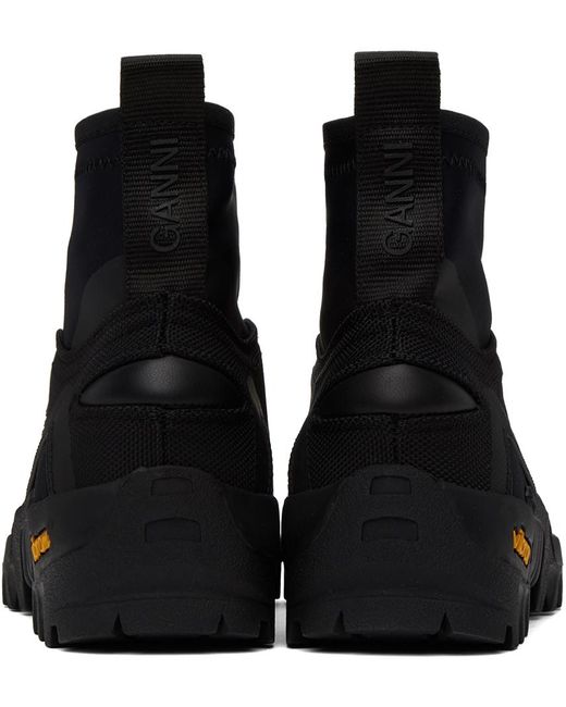 Ganni Black Performance Sneakers