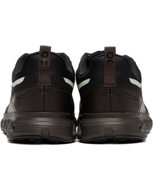 On Shoes Black Cloud 6 Geo Waterproof Sneakers for men