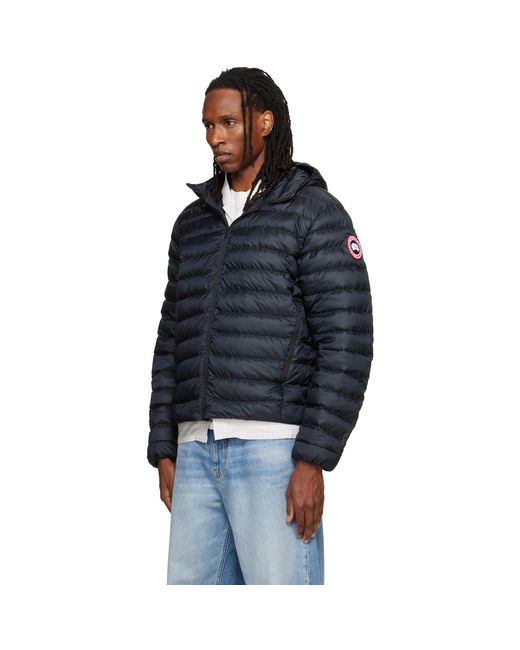 Canada Goose Black Stratus Down Jacket for men