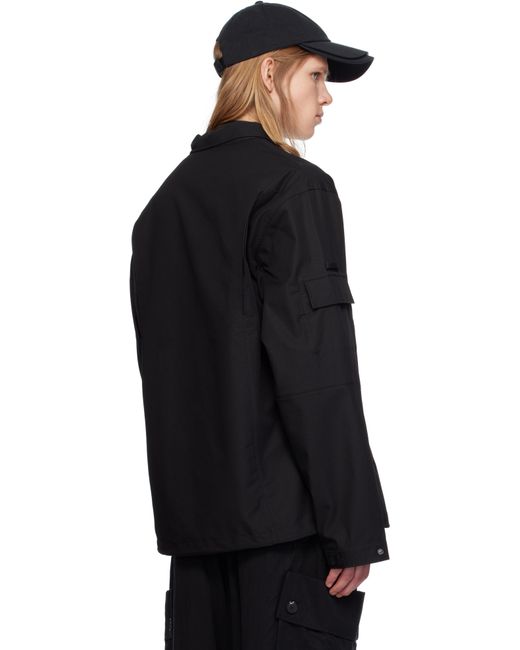 Y-3 Black Field Mid Jacket for men