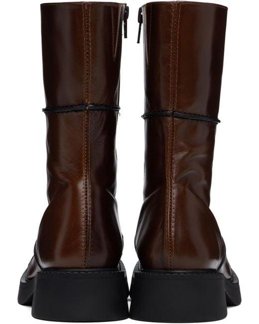 Miista Brown Dahlia Boots