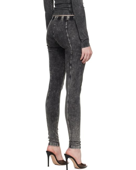 DIESEL Black Athena-Dnm Leggings