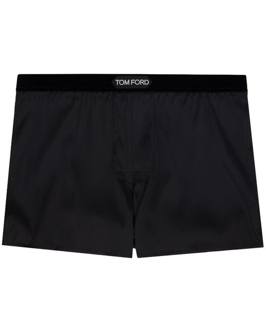 Tom Ford Black Patch Boxers for men