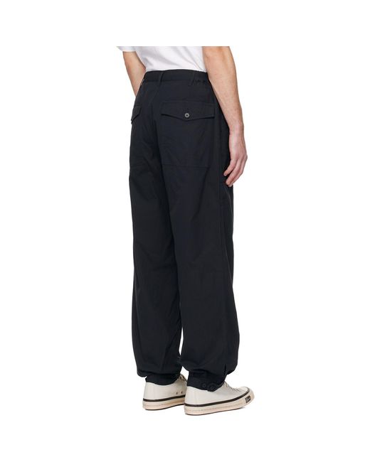 Visvim Black Carrol Trousers for men