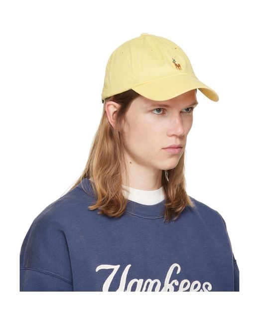 Polo Ralph Lauren Blue Stretch-Cotton Twill Ball Cap for men