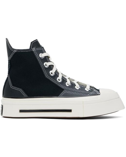 Converse Black Chuck 70 De Luxe Squared Sneakers