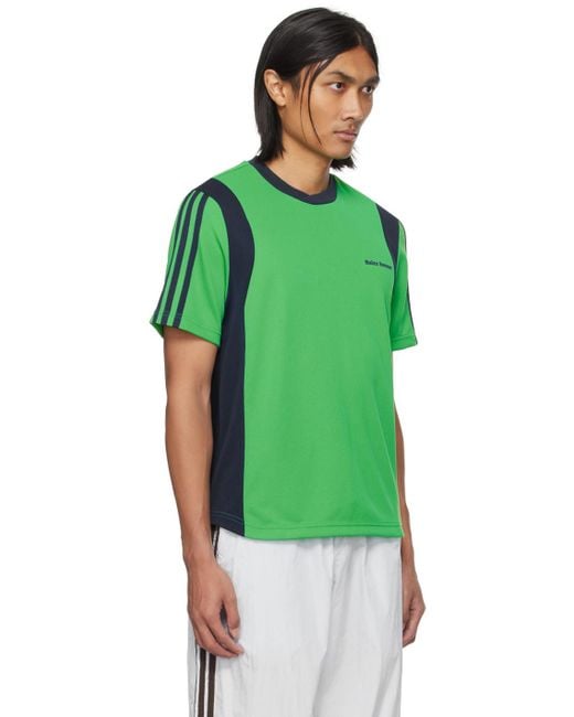 メンズ Wales Bonner Adidas Originalsエディション ーン サッカー Tシャツ Green