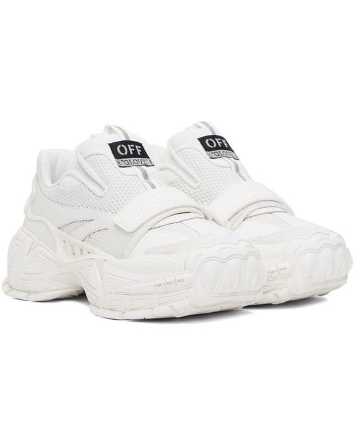 Off-White c/o Virgil Abloh Black Off- Glove Sneakers for men