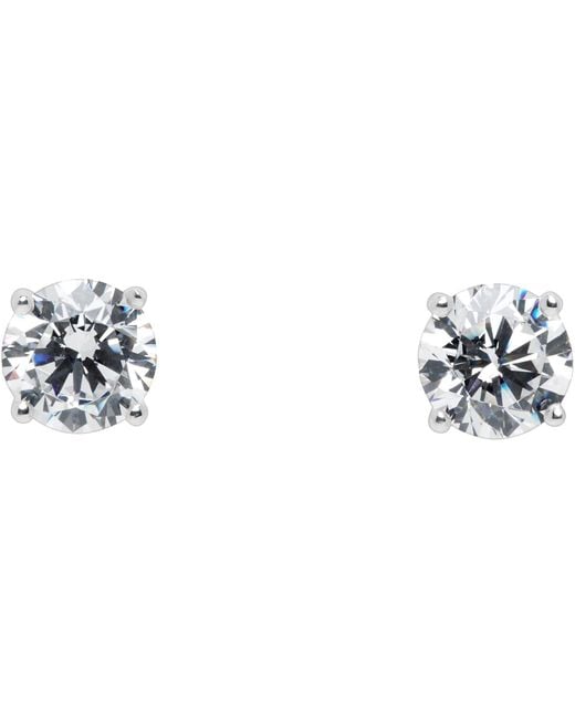 NUMBERING Blue #3311 Earrings for men