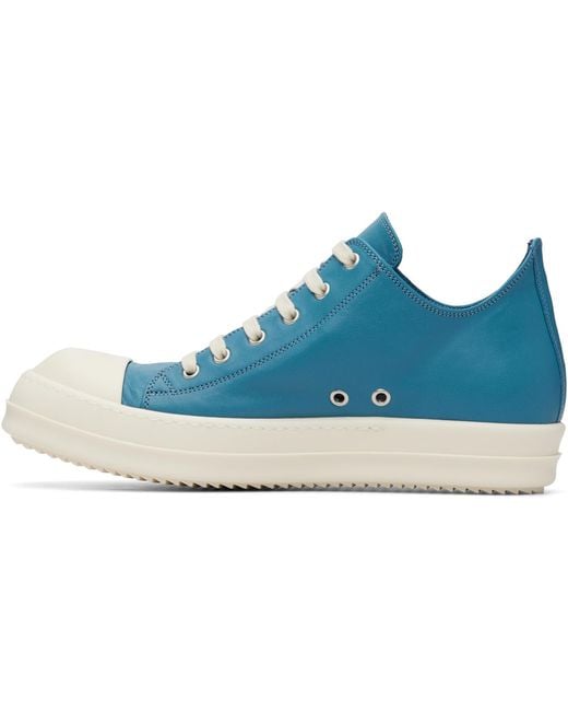Rick Owens Blue Tower Low Sneaks Sneakers for men