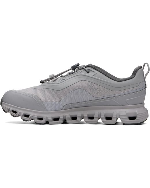 On Shoes Gray Cloud 6 Geo Waterproof Sneakers for men