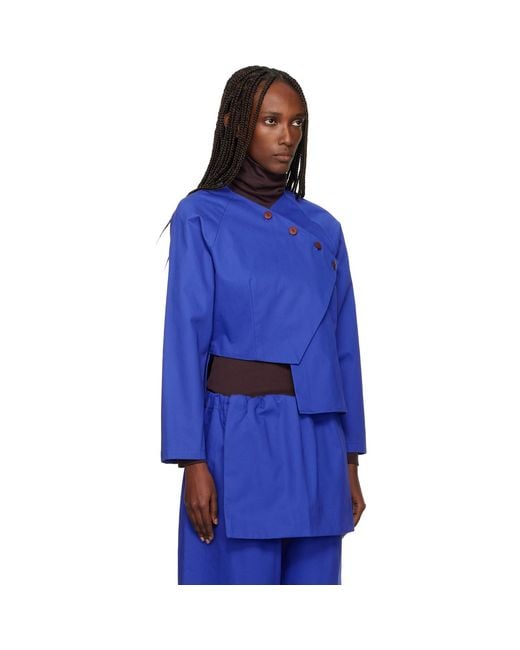 SC103 Blue Peak Blouse