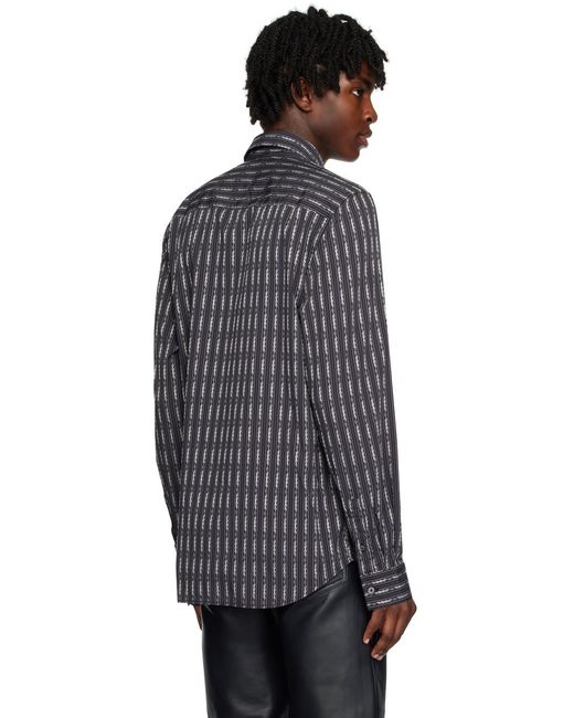 Chemise timothy noire WOOD WOOD pour homme en coloris Black