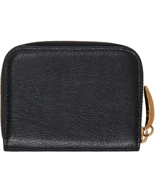 【CHLOE】ブラック Banana ジップウォレット Chloé Banana Zipped Wallet in Black | Lyst