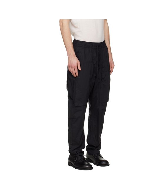 Thom Krom Black M P 34 Trousers for men