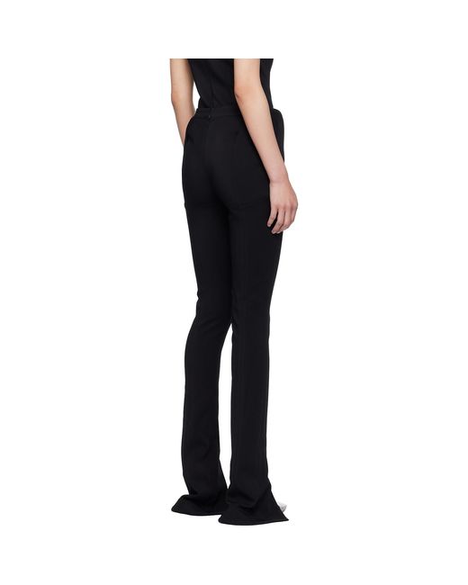Mugler Black Tailored Trousers