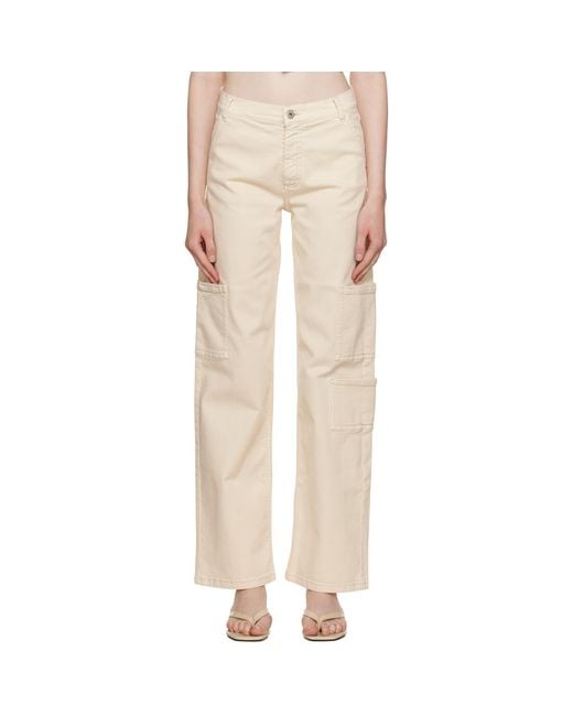 Halfboy Natural Off- Worker Trousers
