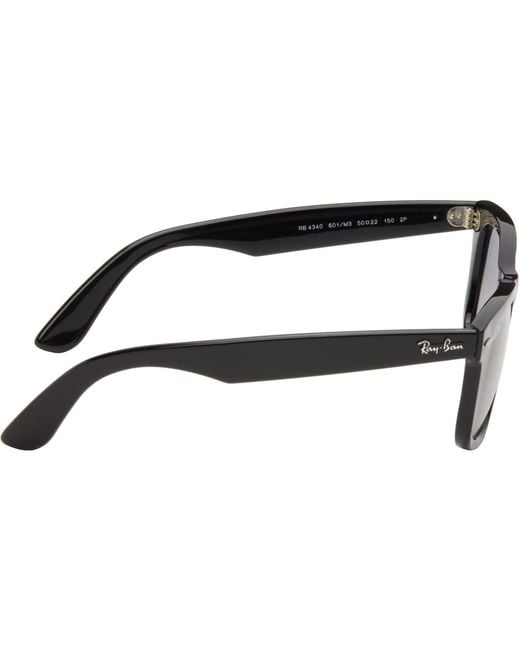 Ray-Ban Black Wayfarer Ease Sunglasses for men