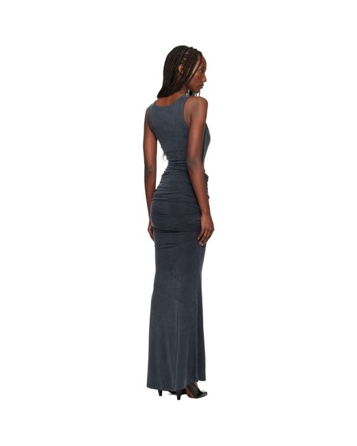 Vivienne Westwood Black Liz Jersey Maxi Dress