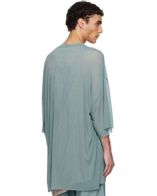 メンズ Rick Owens ブルー Hollywood Tommy Tシャツ Blue