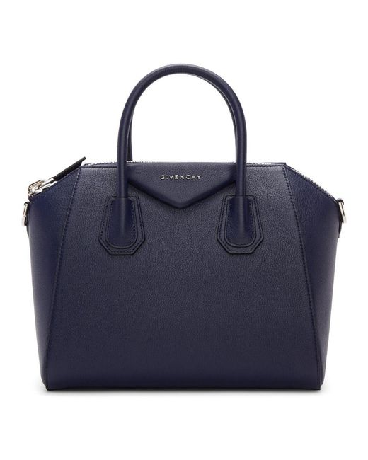 Givenchy Blue Navy Small Antigona Bag