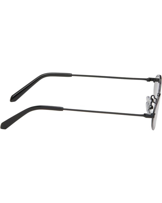 Retrosuperfuture Black Zyra Sunglasses for men