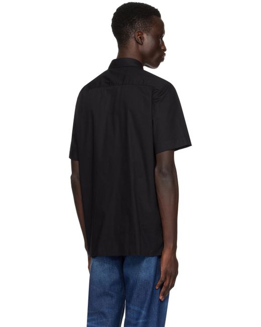 HUGO Black Patch Shirt for men