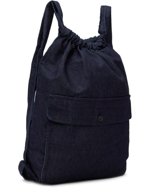 Jan Jan Van Essche Blue O-Project Backpack for men