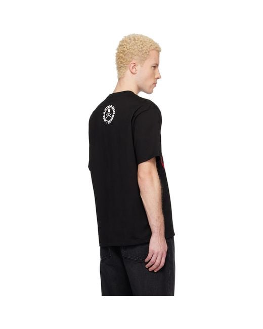 MASTERMIND WORLD Red Mw Circle Ss T-Shirt for men