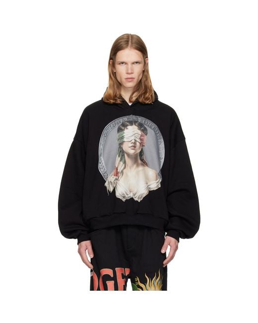 PDF Black Mi Fortuna Hoodie for men
