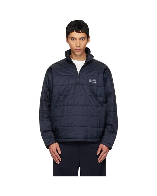 MM6 by Maison Margiela Blue Salomon Edition Insulated Half-Zip Reversible Jacket for men