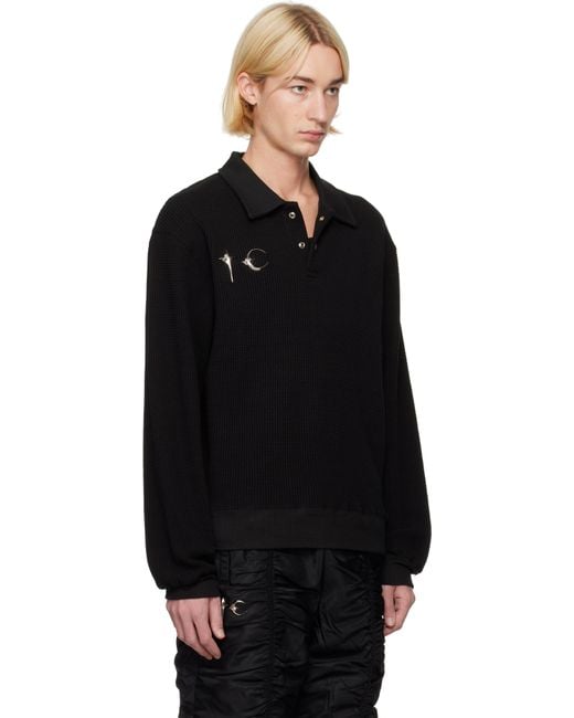 メンズ THUG CLUB ブラック ワッフル 長袖ポロシャツ ブラック | Lyst メンズ THUG CLUB ブラック ワッフル 長袖ポロシャツ ブラック | Lyst