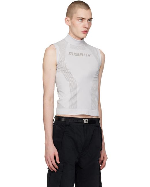 M I S B H V Black Sport Top for men