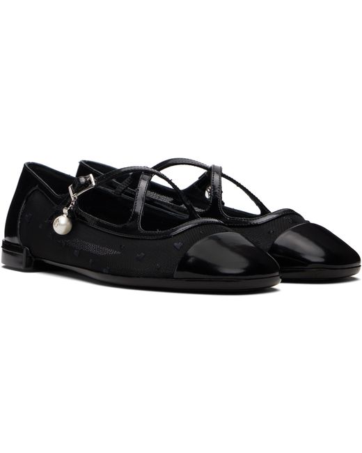 Ballerines Eleri Noires Jimmy Choo en coloris Black