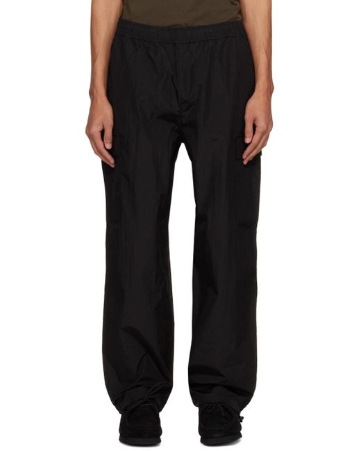 Pantalon cargo de survêtement noir à logo pop Pop Trading Co. pour homme en coloris Black