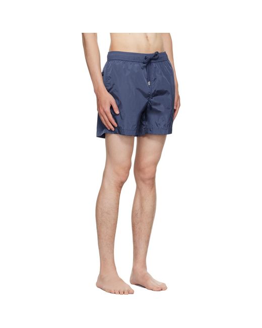 Moncler Blue Archivio Swim Shorts for men