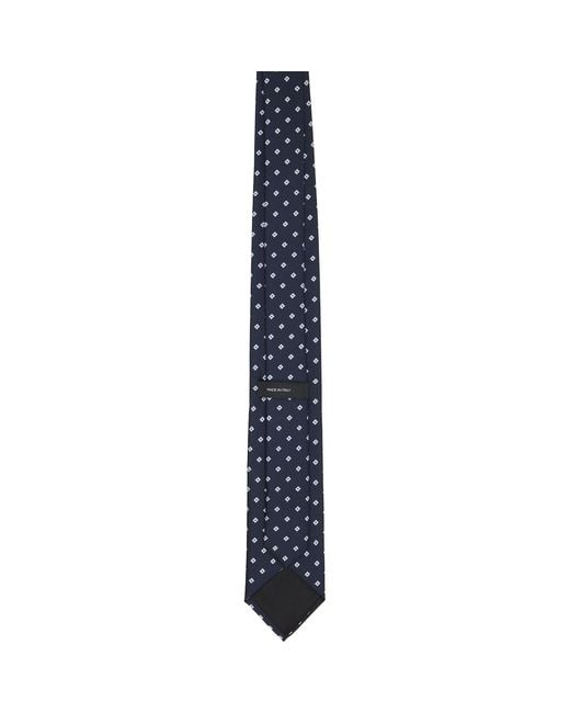 Boss Black Jacquard-Pattern Tie for men
