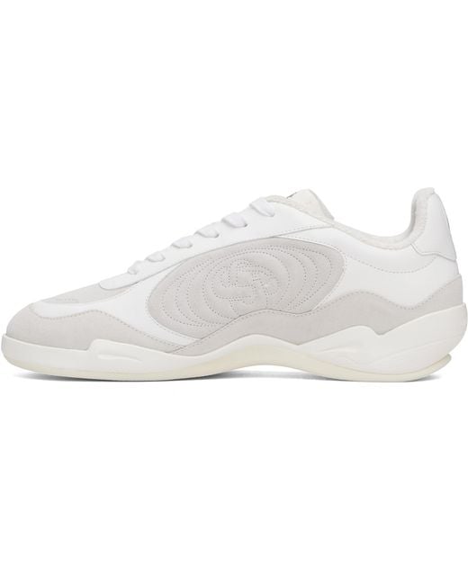 Casablanca White Squash Indoor Sneakers for men