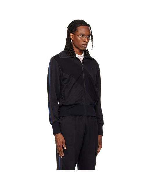 Wales Bonner Black Form Track Jacket for men