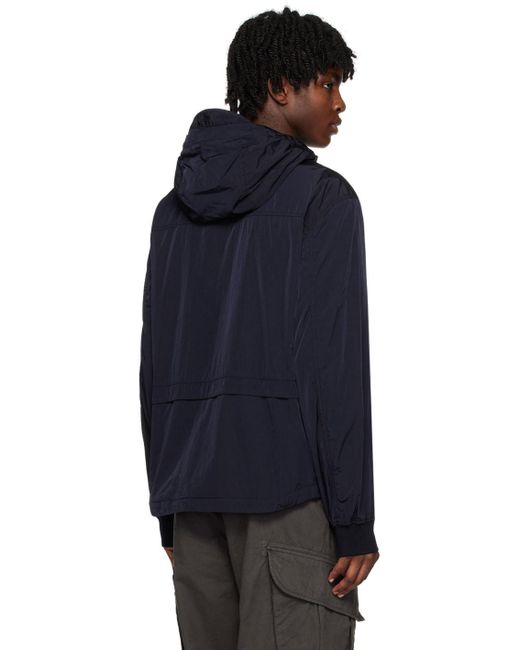 C.P. Company C.p. Company Navy Chrome r Jacket in Blue for Men