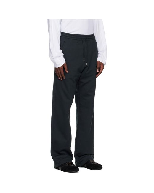 Dries Van Noten Black Drawstring Sweatpants for men