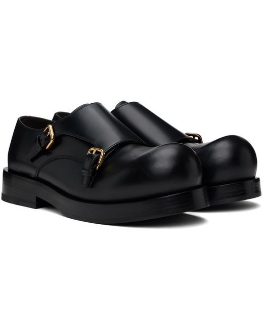 Chaussures à boucle helium noires Bottega Veneta pour homme en coloris Black