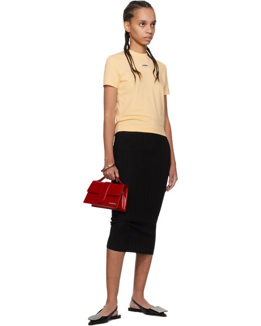 Jacquemus Les Classiquesコレクション レッド The Large Bambino バッグ Red