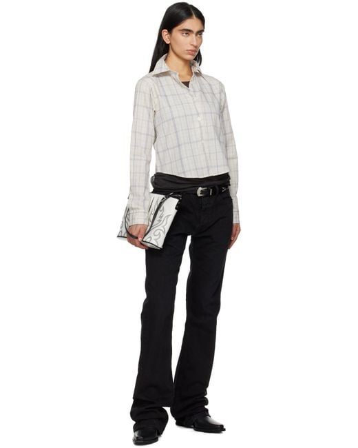 Toga Metallic Western Half Bag