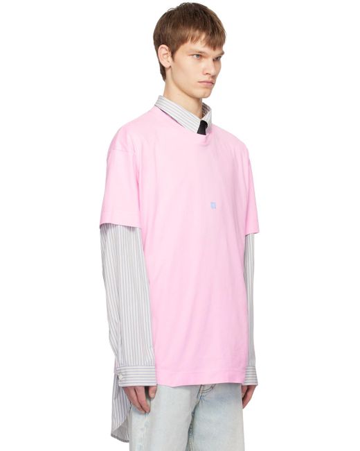 Givenchy Pink Flamingo T-shirt for men