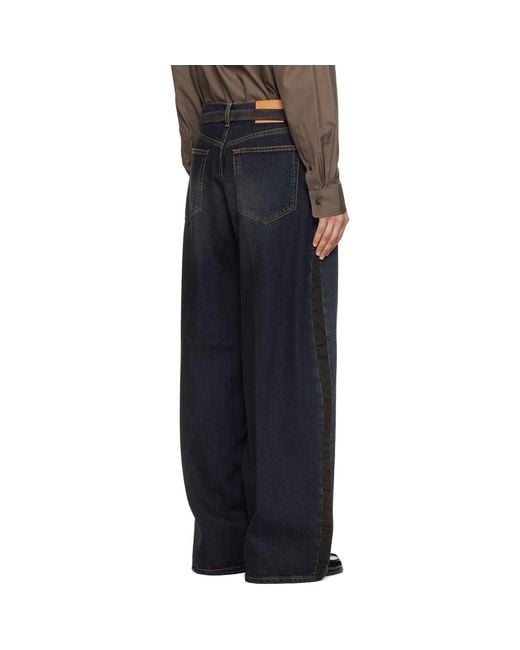 6397 Black Tuxedo Roomy Jeans