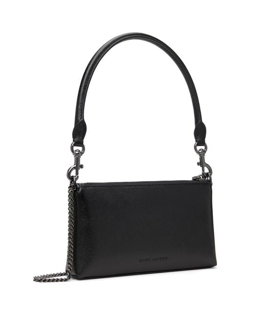 Marc Jacobs Black 'the Snapshot Dtm' Convertible Shoulder Bag